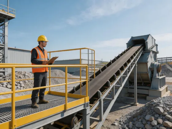 Aggregate plant inspection