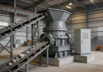 Cone crusher station